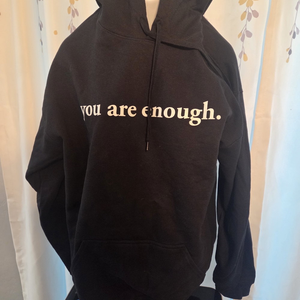You Are Enough Hoodie, Dear Person Behind Me Hoodie Men Women, SIZE LARGE - Picture 3 of 7